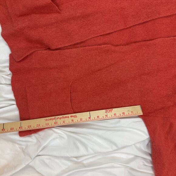 Peruvian Connection Short Sleeve Open Front Alpaca Sweater Pink Women’s S - Picture 8 of 9